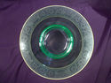 Cambridge Vaseline Glass Footed Centerpiece Bowl, 
