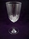 Set of Three French Crystal Water, Juice Goblets, 