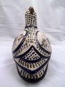 Artist Signed 20th Century Clay Sitting Hen, Partr