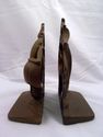 Pair of Cast Brass Bookends, Spanish Galleons, Sai