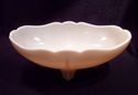 Bowl, Four-footed, Cambridge Crown Tuscan, Pink Op