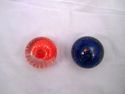 Two Art Glass Paperweights, Possibly Erickson, Pla