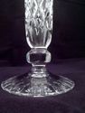 Two Cut Crystal Vases, 10 1/4" & 6" Height, Footed