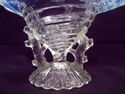 Rare Antique 19th Century EAPG Opalescent Footed B