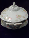 Vegetable Server, Porcelain, Floral, Peerless Bava