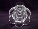 Pair of American Brilliant Period Cut Crystal Cand