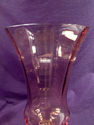 Large Glass Vase, Cambridge, Amber, Ocular, Vintag