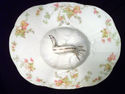 Vegetable Server, Porcelain, Floral, Peerless Bava