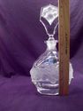 Liqueur Decanter, Cut Crystal, Czech, Glass, Fruit