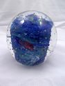 Two Art Glass Paperweights, Possibly Erickson, Pla