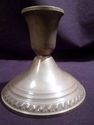 Imperial Candlewick Cake Stand With Duchin Sterlin