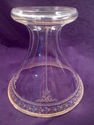 Vase, Hand-Made, Mouth-Blown Glass, Gilt, Checkerb