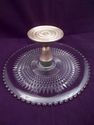 Imperial Candlewick Cake Stand With Duchin Sterlin