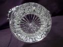 Two Crystal Baskets, Cut Crystal, Floral, Set, Lar