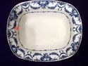 Pair of Wedgwood Ironstone Grosvenor Blue Swag Ser