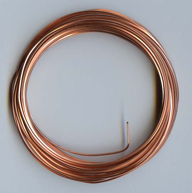 21 gauge Solid Copper Wire SQUARE DS 20 Feet_ From RawTreasures eBay