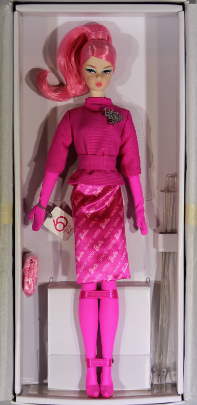 barbie 60th anniversary proudly pink