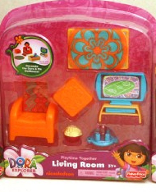 Dora Playtime Together Dora and Me LIVING ROOM Furniture Set NEW!! | eBay