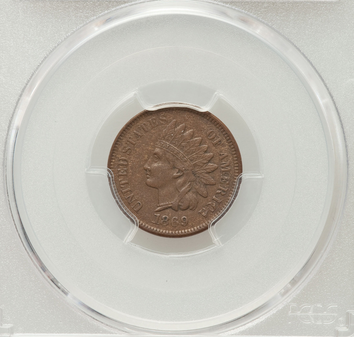 1869 PCGS XF45 Indian Head Cent