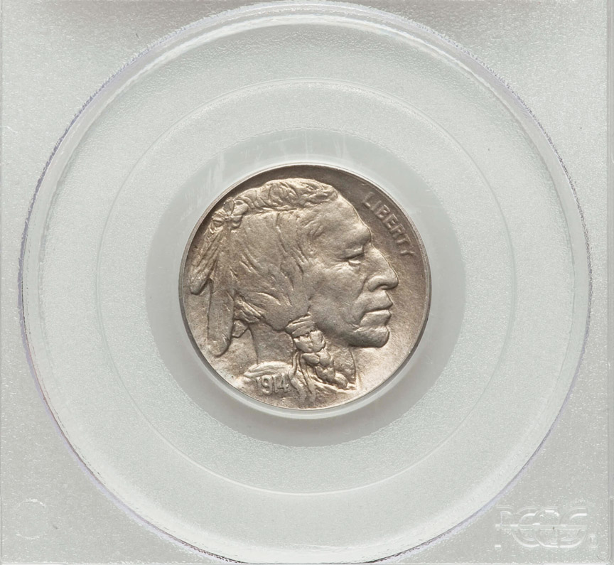 1914 S Buffalo Nickel PCGS MS63 