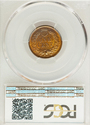 1874 PCGS MS64RB Indian Head Cent -- Beautiful Coi