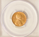 1935 S PCGS MS65RD Red Lincoln Wheat Cent 8028