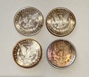 1900 O, 1885 O, 1881 S 1884 P, Uncirculated Morgan