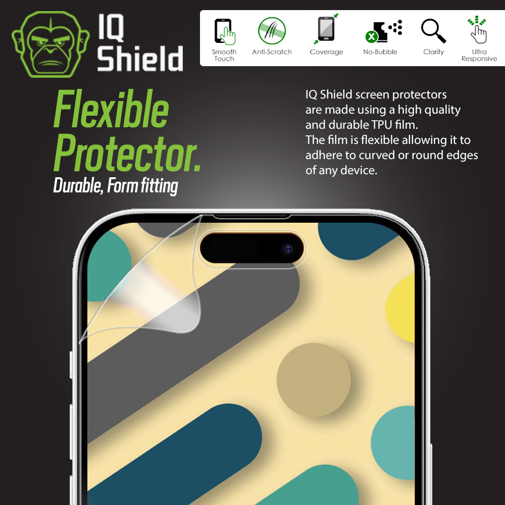 6x IQ Shield Anti-Glare Screen Protector for Garmin Vivoactive 5