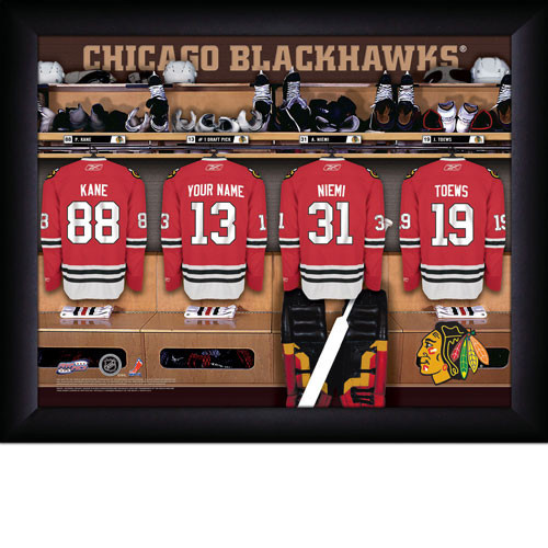 Details About Chicago Blackhawks Team Locker Room Personalized Print Unique Gifts Nhl