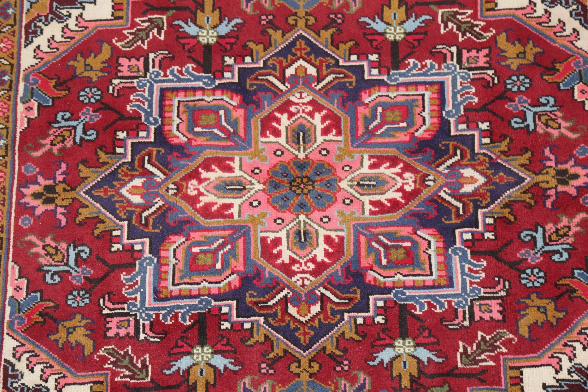 5x6 Geometric Traditional Oriental Area Rug Wool Hand-Knotted Home