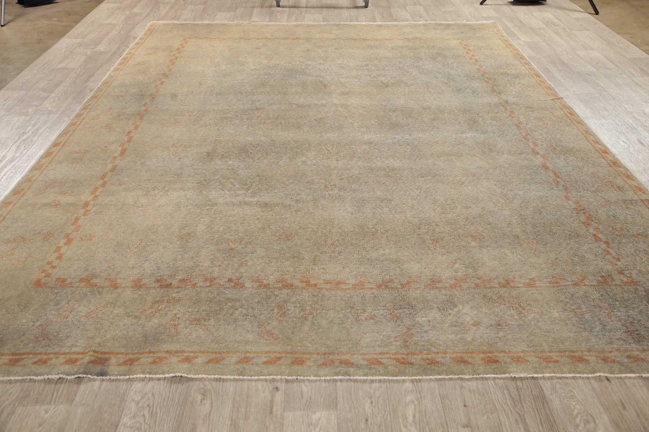 Antique Muted Oushak Oriental Area Rug Wool HandKnotted LUXURY Carpet 9x12 eBay