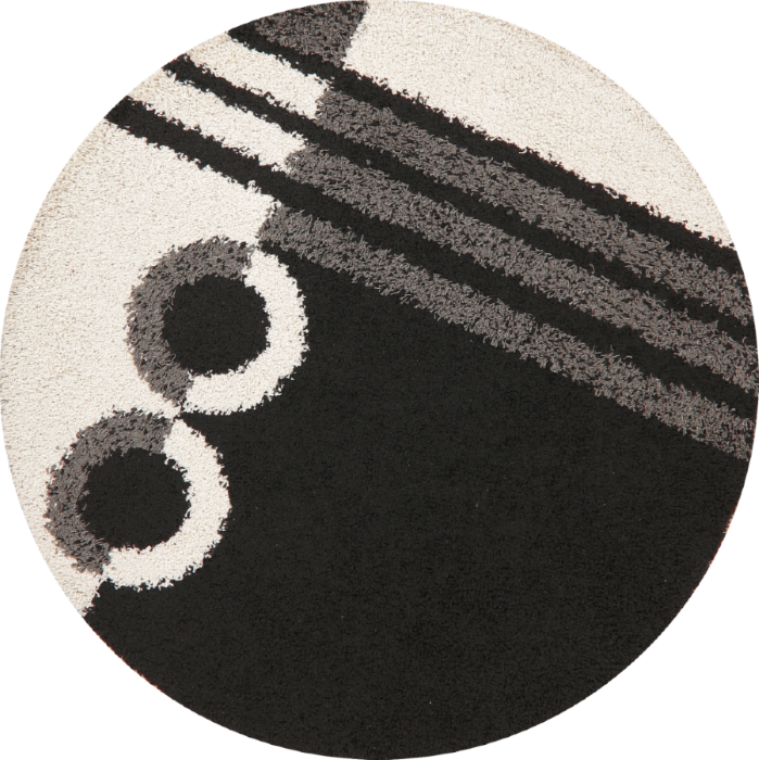 Soft Plush Black White Modern Gy Round Area Rug Home Decor Carpet 7x7 - Modern Black And White Round Rug Soft Plush Black White Modern Gy Round Area Rug Home Decor Carpet 7x7 - Modern Black And White Round Rug