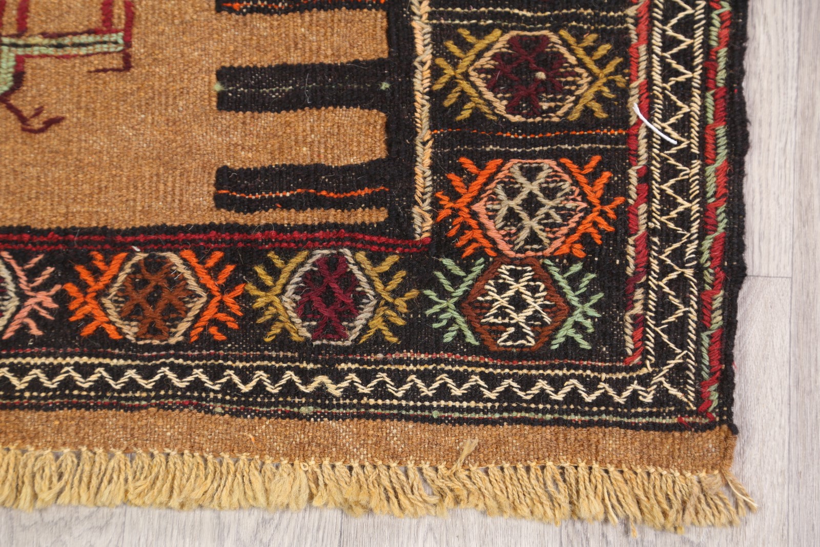 New! Hand Woven Tribal Pictorial Wool Kilim Suzani Sumack Area Rug 4x6 ...