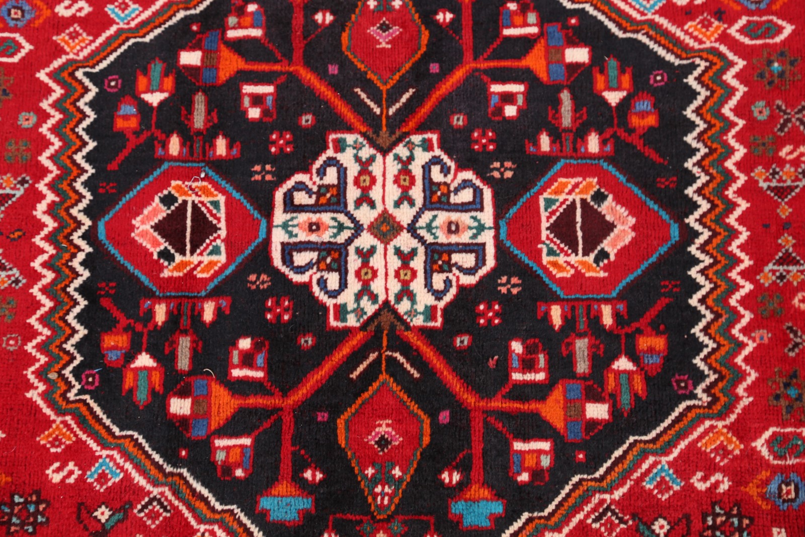 sensational Geometric Nomadic Tribal 6x9 Wool Abadeh Oriental Rug 8' 11" X 6' 1" 713057176061 eBay