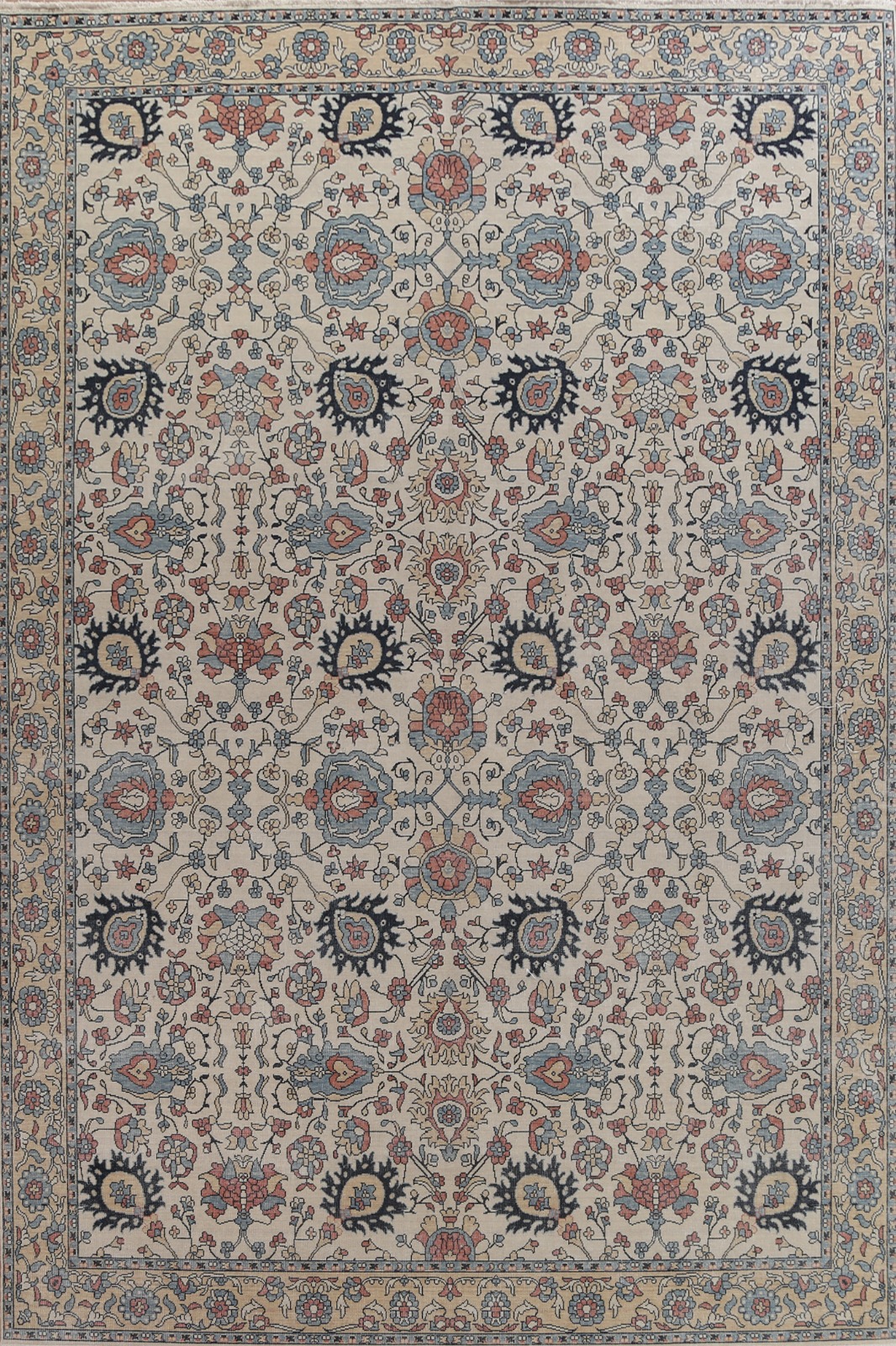 Floral Sultanabad Ziegler Turkish 10x13 Area Rug Handmade