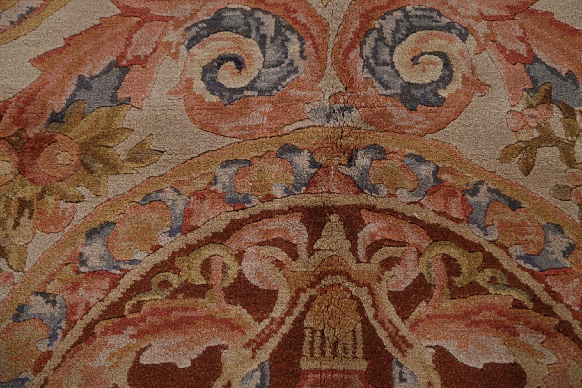 Victorian Style Savonnerie Oriental Area Rug 6x9 Handmade Chinese
