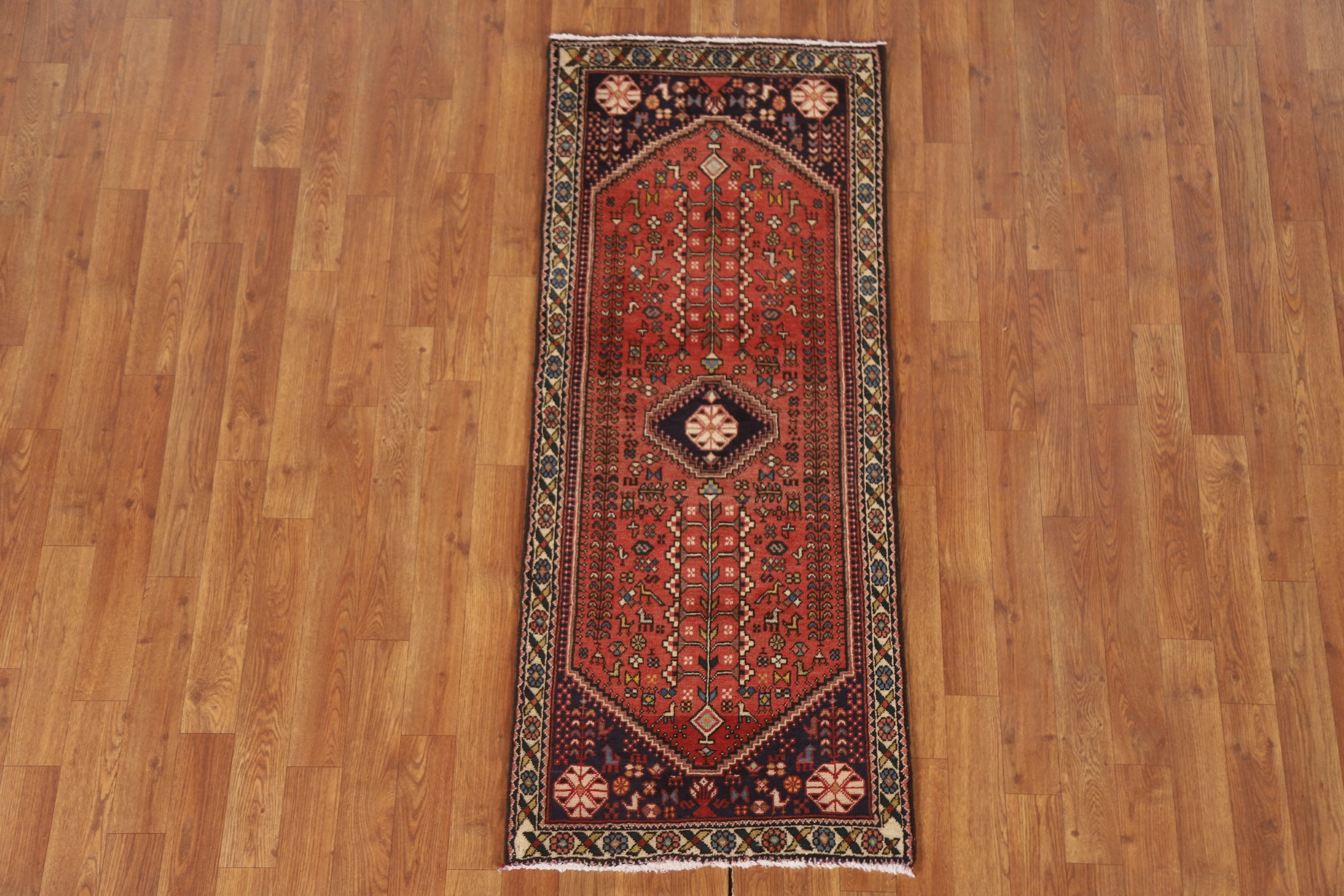 * vintage runner ୨୧ 聖ルチア * テーブルランナー クロス excellent Vintage Geometric Traditional Runner Rug 2'x5