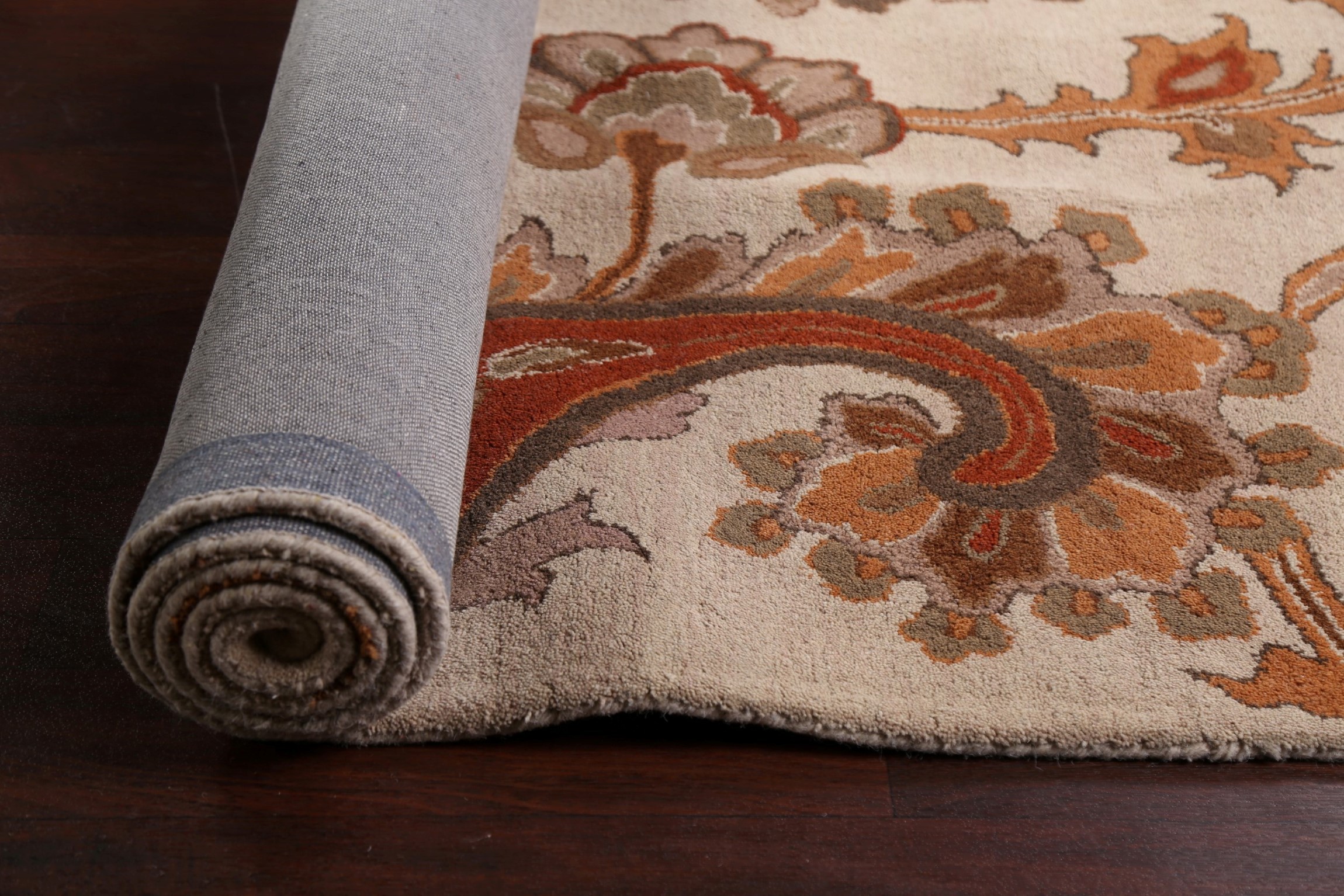 Transitional Floral Paisley Oriental Area Rug HandTufted Wool NEW