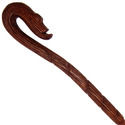 15" Dolohov Hand Carved Mahogany Wood Magic Wand