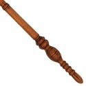 16" Prof. McGonagall Hand Turned Mahogany Wood Mag