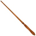 15" Hand Carved Mahogany Wood Blossom Magic Wand