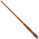 15" Hand Carved Mahogany Wood Blossom Magic Wand