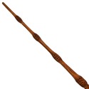 16" Hand Carved Mahogany Wood Elder Magic Wand