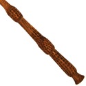 16" Hand Carved Mahogany Wood Elder Magic Wand