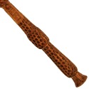 16" Hand Carved Mahogany Wood Elder Magic Wand