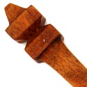 15" Hand Carved Mahogany Wood Credence Magic Wand