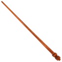 15" Hand Carved Mahogany Wood Credence Magic Wand