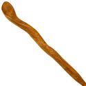 15" Hand Carved Almond Wood Garrick Magic Wand