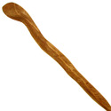 15" Hand Carved Almond Wood Garrick Magic Wand