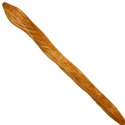 15" Hand Carved Almond Wood Garrick Magic Wand